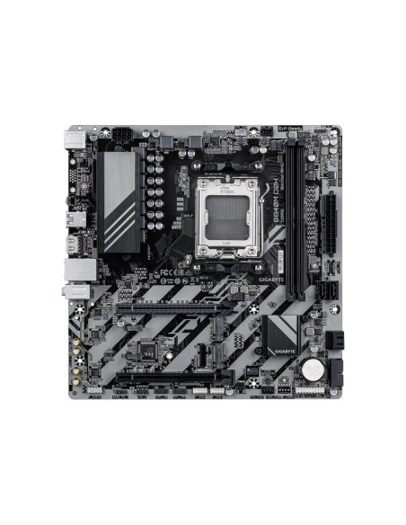 Gigabyte B840M D2H AM5 Micro-ATX pagrindinė plokštė – vaizdas iš viršaus