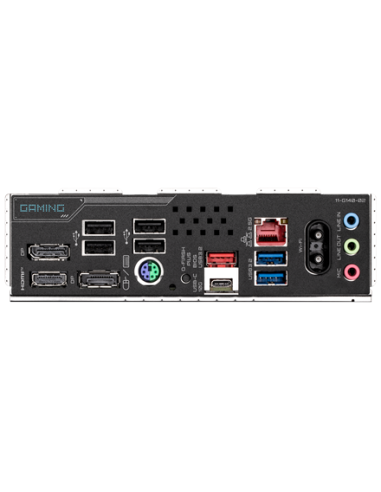 Gigabyte B850M GAMING X WIFI6E AM5 pagrindinė plokštė – galinės panelės jungtys