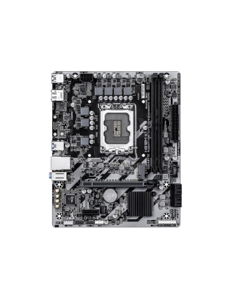 Gigabyte H810M K LGA1851 Micro-ATX pagrindinė plokštė – vaizdas iš viršaus