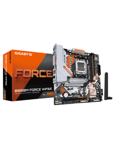 Gigabyte B850M FORCE WIFI6E AM5 pagrindinė plokštė – su pakuote
