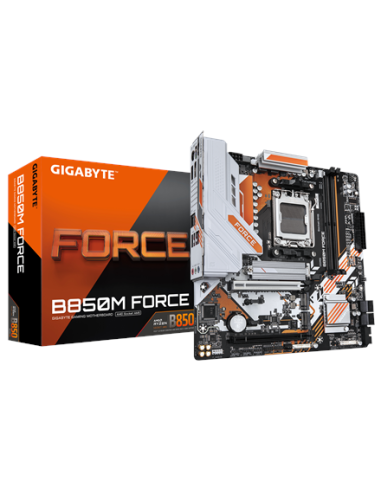 Gigabyte B850M FORCE AM5 pagrindinė plokštė – su pakuote
