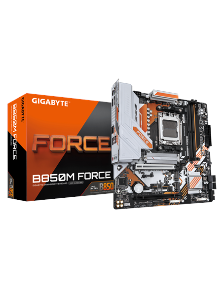 Gigabyte B850M FORCE AM5 pagrindinė plokštė – su pakuote