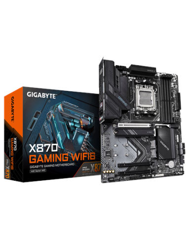 Gigabyte X870 GAMING WIFI6 AM5 ATX pagrindinė plokštė – su pakuote