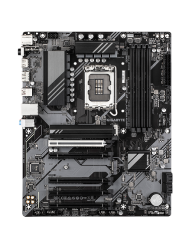 Gigabyte B760 DS3H WIFI6E GEN5 LGA1700 ATX pagrindinė plokštė – vaizdas iš viršaus
