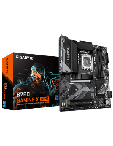 Gigabyte B760 GAMING X GEN5 LGA1700 ATX pagrindinė plokštė – su pakuote