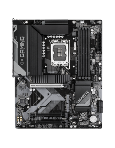Gigabyte B760 GAMING X GEN5 LGA1700 ATX pagrindinė plokštė – vaizdas iš viršaus
