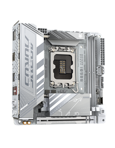 Gigabyte B860I AORUS PRO ICE LGA1851 Mini-ITX plokštė – vaizdas iš viršaus, kitas