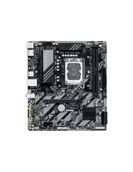 Gigabyte B860M E LGA1851 Micro-ATX pagrindinė plokštė – vaizdas iš viršaus