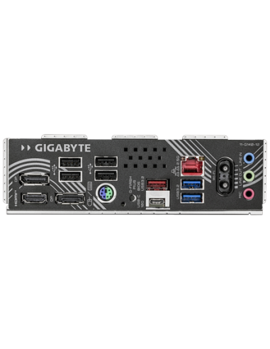 Gigabyte B850M EAGLE WIFI6E AM5 pagrindinė plokštė – galinės panelės jungtys
