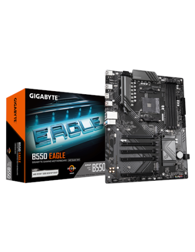 Gigabyte B550 EAGLE AM4 ATX pagrindinė plokštė – su pakuote