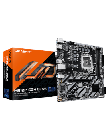 Gigabyte H810M S2H GEN5 LGA1851 Micro-ATX pagrindinė plokštė – su pakuote