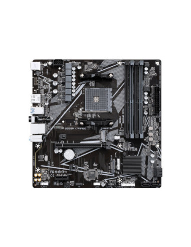 Gigabyte B550M K WIFI6E AM4 Micro-ATX pagrindinė plokštė – bendras vaizdas