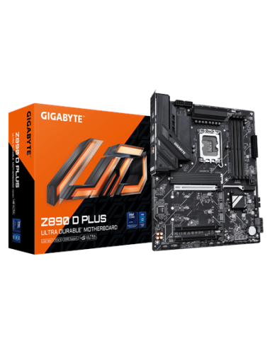 Gigabyte Z890 D PLUS LGA1851 ATX pagrindinė plokštė – su pakuote