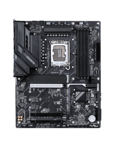 Gigabyte Z890 D PLUS LGA1851 ATX pagrindinė plokštė – vaizdas iš viršaus