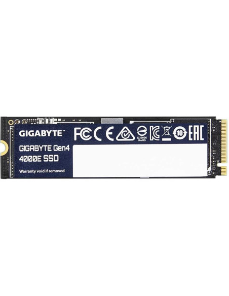Gigabyte Gen4 4000E 1TB M.2 NVMe SSD diskas G440E1TB – vaizdas iš kitos pusės