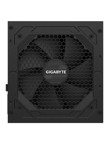 Gigabyte P850GM maitinimo blokas – ventiliatorius iš viršaus
