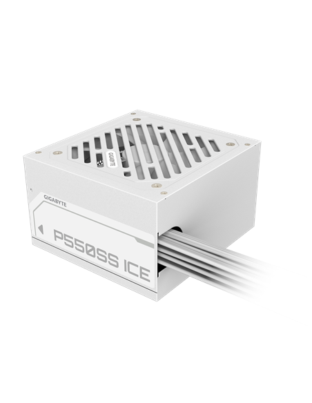 Gigabyte P550SS ICE maitinimo blokas – vaizdas kampu