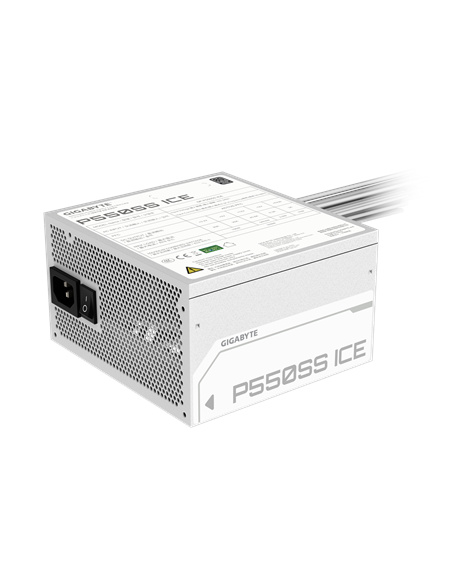 Gigabyte P550SS ICE maitinimo blokas – vaizdas kampu (2)
