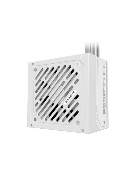 Gigabyte P550SS ICE maitinimo blokas – ventiliatoriaus pusė kampu (2)