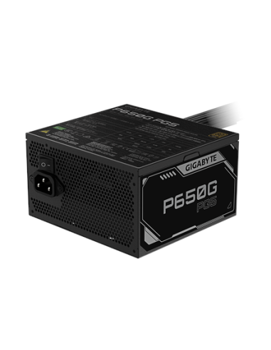 Gigabyte P650G PG5 maitinimo blokas – vaizdas kampu (2)