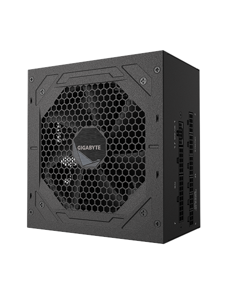Gigabyte UD1000GM PG5 V2 maitinimo blokas – ventiliatoriaus pusė kampu