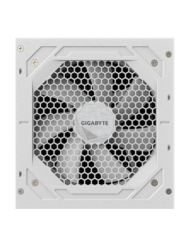 Gigabyte UD1000GM PG5 V2 ICE maitinimo blokas – ventiliatoriaus pusė kampu