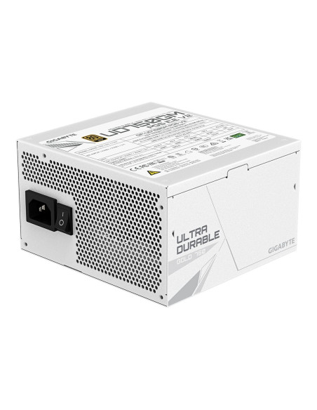 Gigabyte UD750GM PG5 V2 ICE maitinimo blokas – galinė pusė kampu
