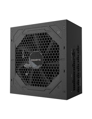 Gigabyte UD750GM PG5 V2 maitinimo blokas – ventiliatoriaus pusė kampu