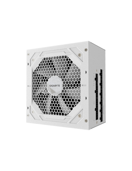 Gigabyte UD850GM PG5 V2 ICE maitinimo blokas – ventiliatoriaus pusė kampu