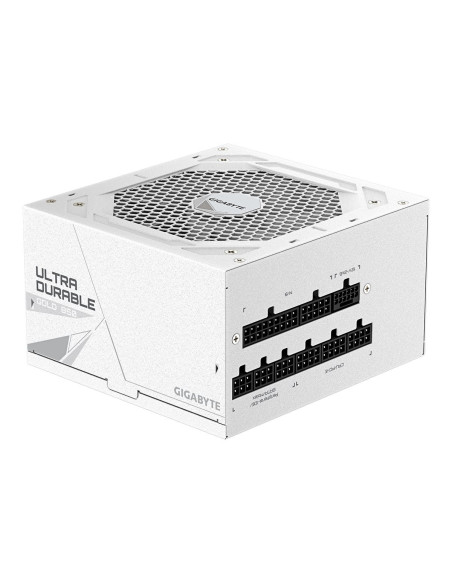 Gigabyte UD850GM PG5 V2 ICE maitinimo blokas – vaizdas kampu