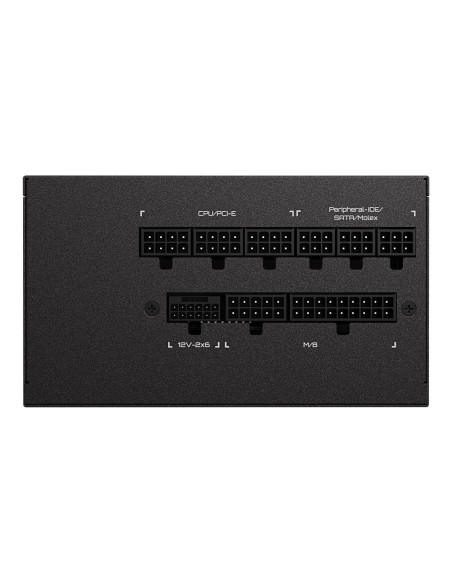Gigabyte UD850GM PG5 V2 maitinimo blokas – modulinių kabelių jungčių panelė