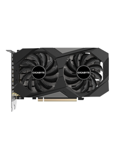 Gigabyte RTX 3050 WINDFORCE OC V2 6G vaizdo plokštė – vaizdas iš priekio