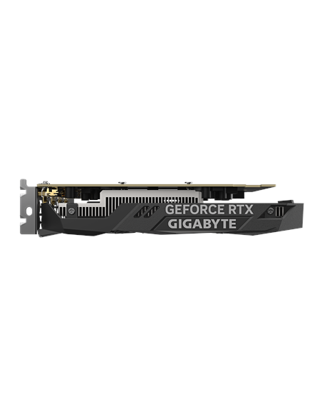 Gigabyte RTX 3050 WINDFORCE OC V2 6G vaizdo plokštė – viršutinis kraštas