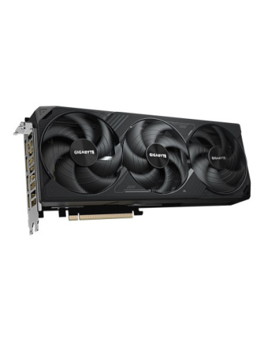 Gigabyte RTX 5080 WINDFORCE OC SFF 16G vaizdo plokštė – vaizdas kampu iš priekio