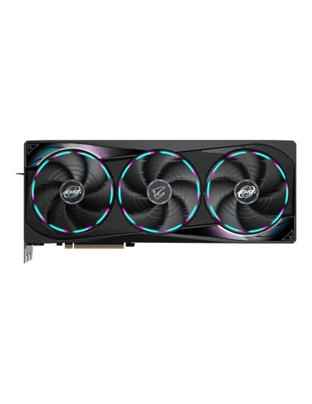 Gigabyte AORUS RTX 5080 MASTER 16G vaizdo plokštė – vaizdas iš priekio