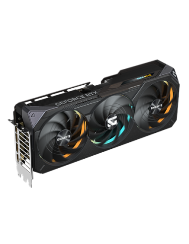 Gigabyte RTX 5070 Ti GAMING OC 16G vaizdo plokštė – vaizdas kampu iš priekio (2)