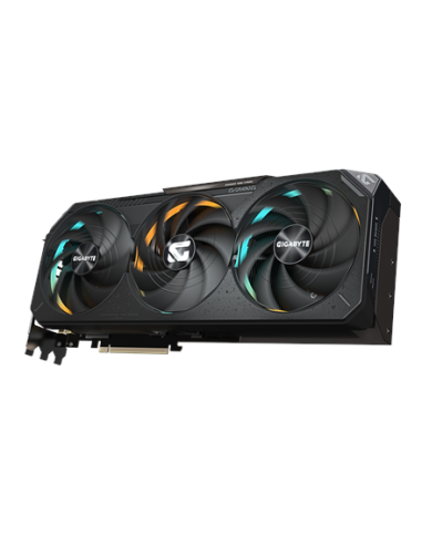 Gigabyte RTX 5070 Ti GAMING OC 16G vaizdo plokštė – vaizdas kampu iš priekio (4)