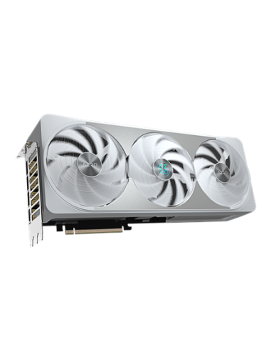Gigabyte RTX 5070 Ti AERO OC 16G vaizdo plokštė – vaizdas kampu iš priekio (2)