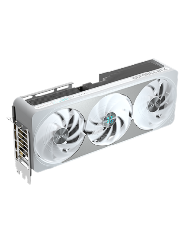 Gigabyte RTX 5070 Ti AERO OC 16G vaizdo plokštė – vaizdas kampu iš viršaus (2)