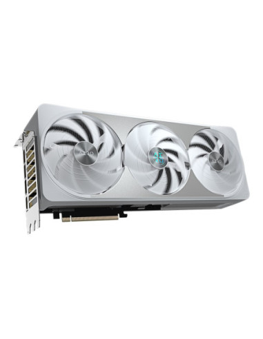Gigabyte RTX 5070 Ti AERO OC 16G vaizdo plokštė – vaizdas kampu iš priekio