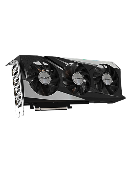 Gigabyte RX 7600 GAMING OC 8G GDDR6 vaizdo plokštė – vaizdas kampu