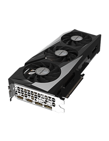 Gigabyte RX 7600 GAMING OC 8G GDDR6 vaizdo plokštė – vaizdas kampu