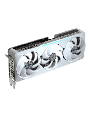Gigabyte RTX 5070 Ti EAGLE OC ICE SFF 16G vaizdo plokštė – vaizdas kampu iš priekio (2)