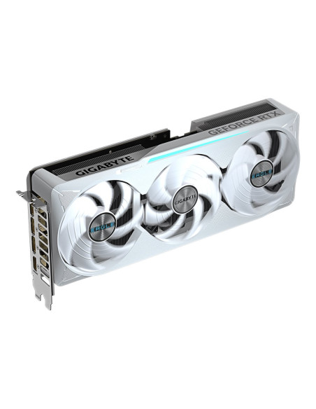 Gigabyte RTX 5070 Ti EAGLE OC ICE SFF 16G vaizdo plokštė – vaizdas kampu iš priekio (2)