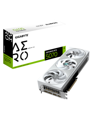 Gigabyte GeForce RTX 5070 AERO OC 12G | NVIDIA | 12 GB | GeForce RTX 5070 | HDMI ports quantity 1 | PCI-E 5.0