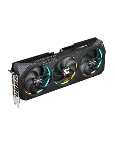 Gigabyte RTX 5070 GAMING OC 12G GDDR7 vaizdo plokštė – vaizdas iš priekio kampu