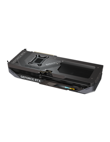 Gigabyte RTX 5070 GAMING OC 12G GDDR7 vaizdo plokštė – galinė plokštė kampu