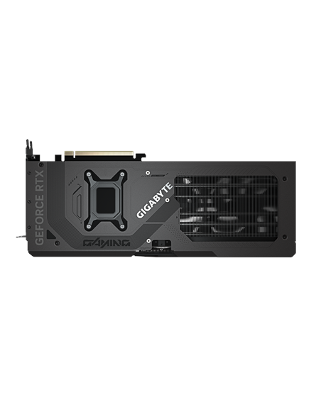 Gigabyte RTX 5070 GAMING OC 12G GDDR7 vaizdo plokštė – vaizdas iš galo