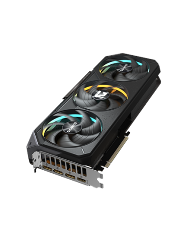 Gigabyte RTX 5070 GAMING OC 12G GDDR7 vaizdo plokštė – vaizdas kampu