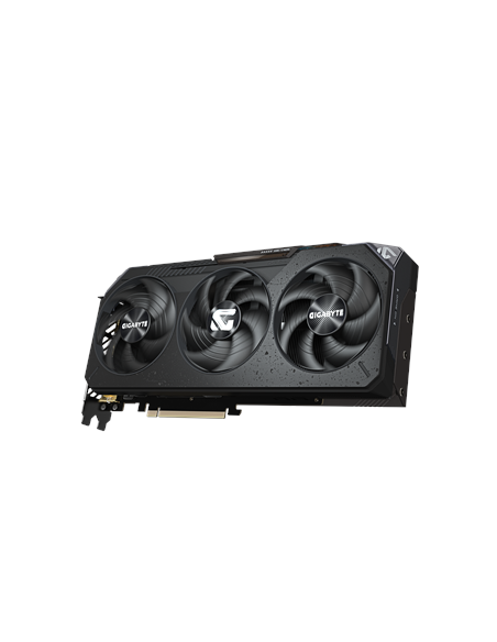 Gigabyte RX 9070 GAMING OC 16G GDDR6 vaizdo plokštė – vaizdas kampu